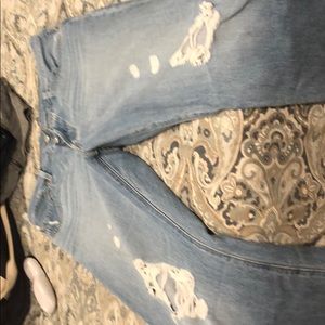 Levi’s 501 destroyed denim only worn once